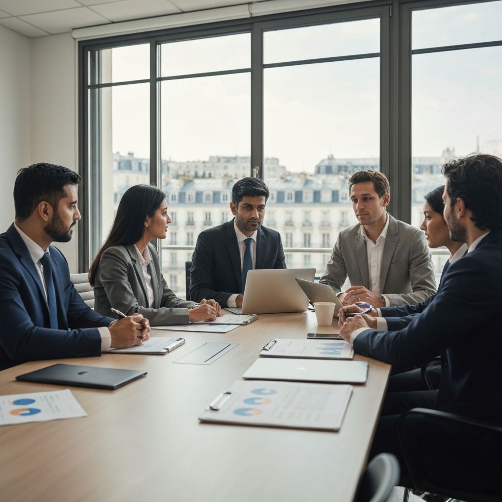 Réunion professionnelle autour de la stratégie territoriale